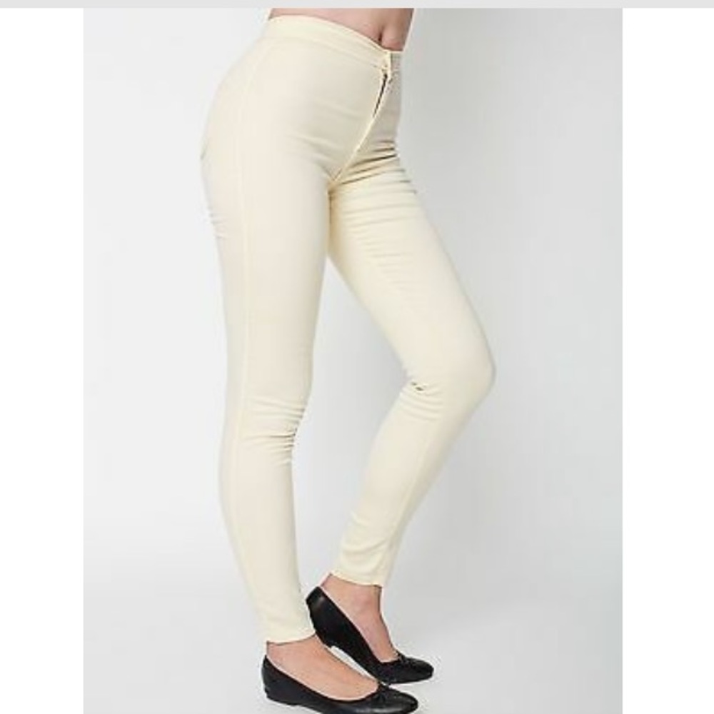 America Apparel Yellow East Jean